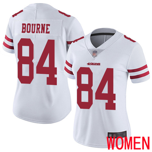 San Francisco 49ers Limited White Women Kendrick Bourne Road NFL Jersey #84 Vapor Untouchable->youth nfl jersey->Youth Jersey